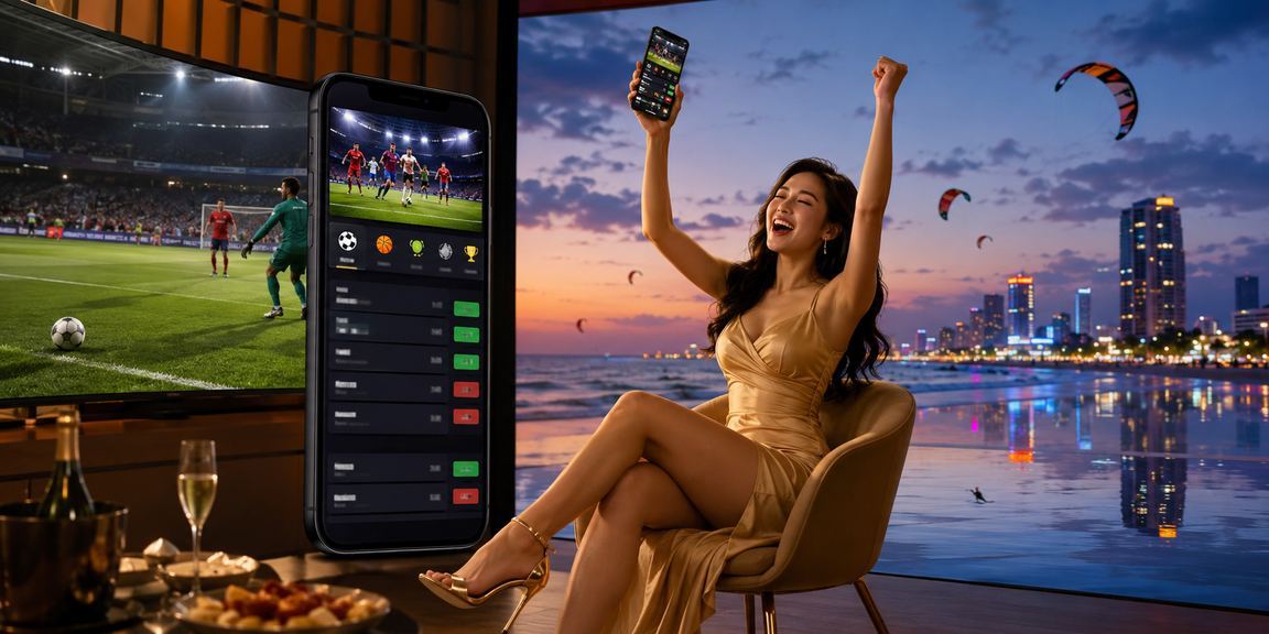Cược thể thao với giao diện ứng dụng 6060 tại Mũi Né